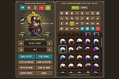 Fantasy Heroes: Character Editor & Sprite Sheet Maker