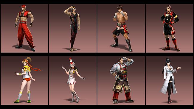 DW8E: DW7 Original Costume Pack 2