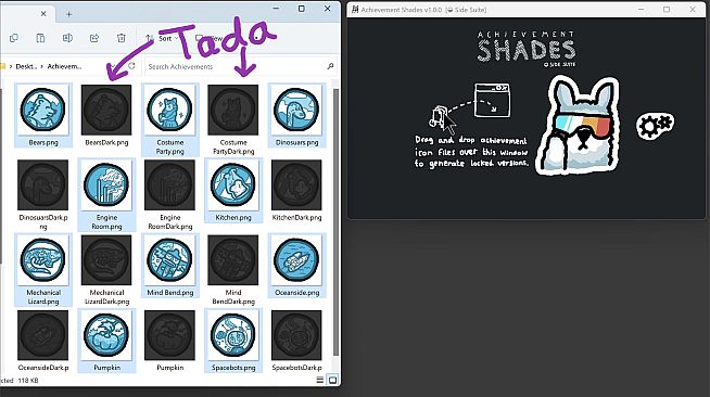 ◒ Achievement Shades
