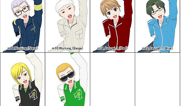 ComiPo!: Work & Training Wear