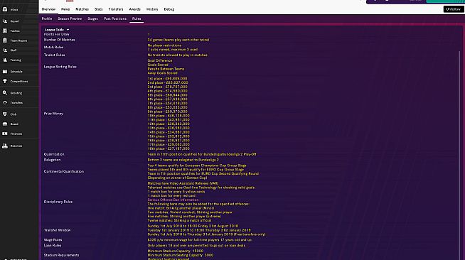 Football Manager 2019 Touch - No Loan Restrictions