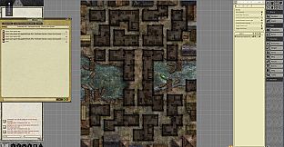 Fantasy Grounds - Pathfinder RPG - Pathfinder Flip-Mat - Classic Slum Quarter