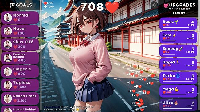 Hentai Clicker: Reika is streaming