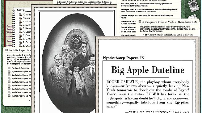 Fantasy Grounds - Call of Cthulhu: Masks of Nyarlathotep