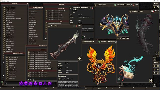Fantasy Grounds - L'Arsene's Ledger of Treasures and Trinkets