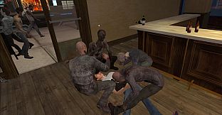 Drunkn Bar Fight on Halloween