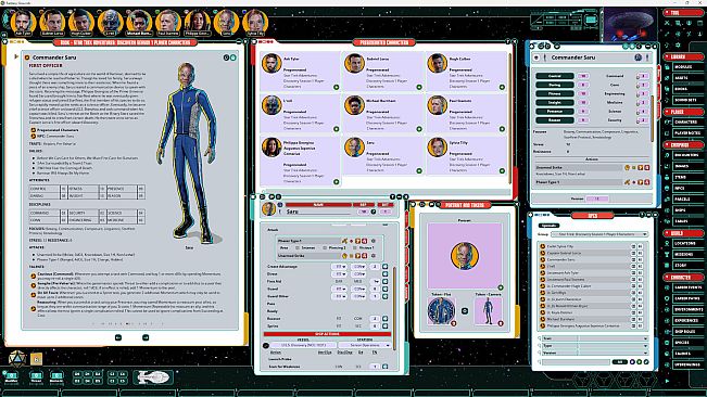 Fantasy Grounds - Star Trek Adventures: Discovery Season 1 Player Characters