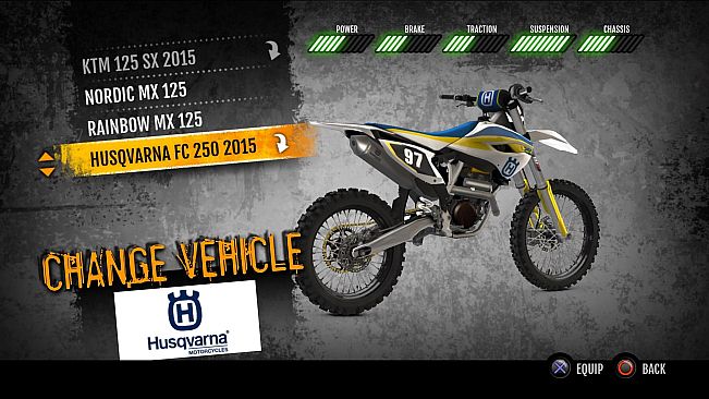 MX vs. ATV Supercross Encore - 2015 Husqvarna FC 250 MX