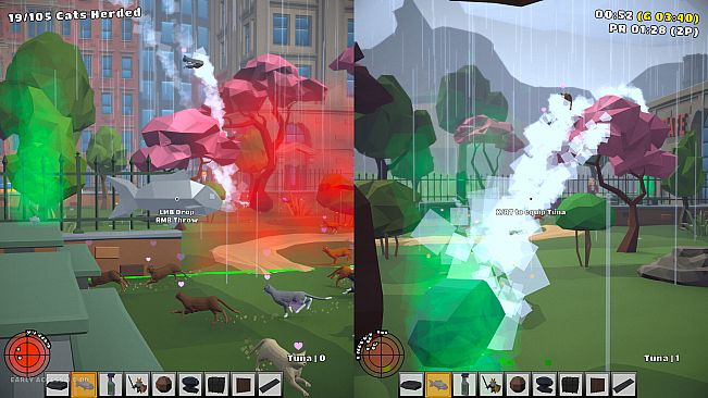 Cat Herders: Couch Coop Cat Corralling!