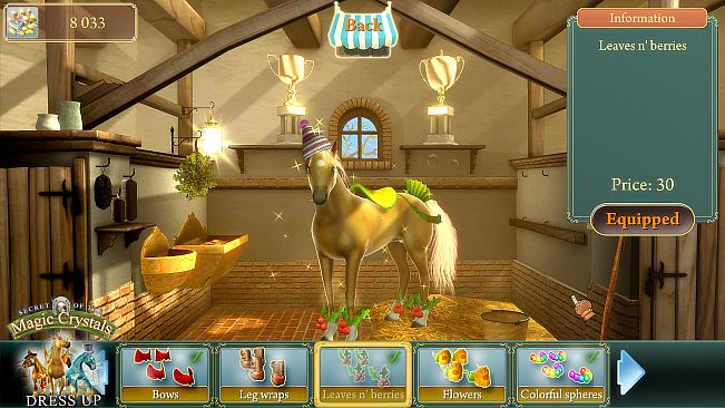 Secret of the Magic Crystals - Dress Up