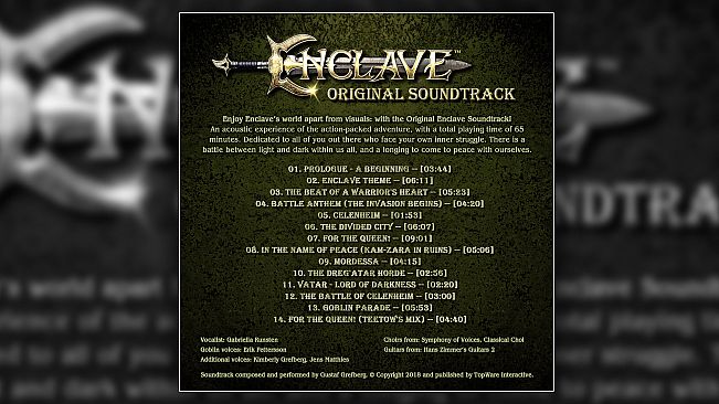 Enclave - Soundtrack