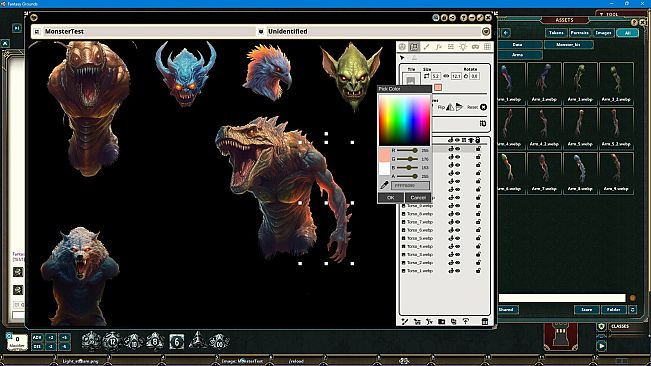 Fantasy Grounds - FG Monster Kit Art Pack
