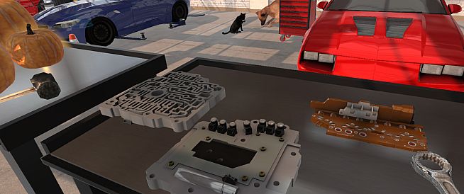 Basic Car Repair Garage VR