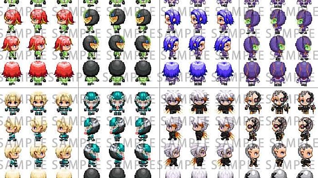 RPG Maker MV - Soldier Character Pack 3
