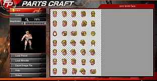 Fire Pro Wrestling World - Parts Craft