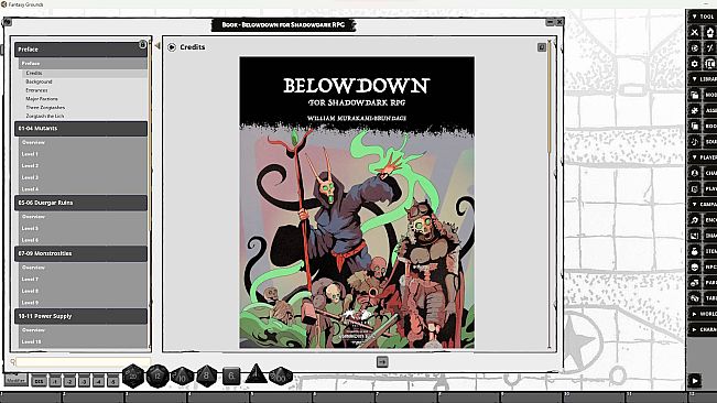 Fantasy Grounds - Belowdown for Shadowdark RPG