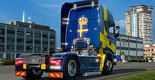 Euro Truck Simulator 2 - Swedish Paint Jobs Pack