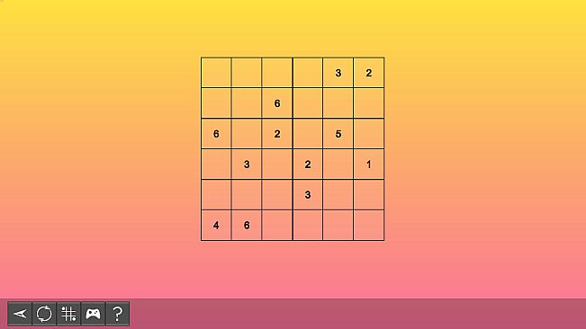 My Sudoku - Classic 6x6 Easy 3