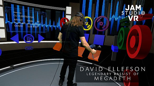 Jam Studio VR EHC - David Ellefson Metal Factory