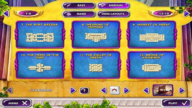 Mahjong Mysteries - Ancient Athena