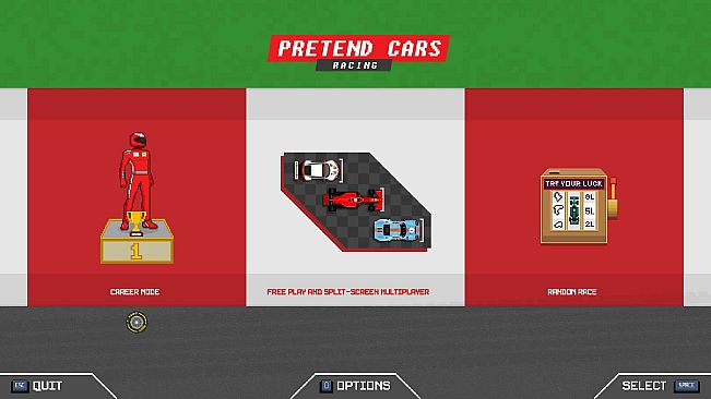 Pretend Cars Racing