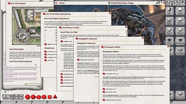 Fantasy Grounds - Dungeons & Dragons Tactical Maps: Adventure Atlas