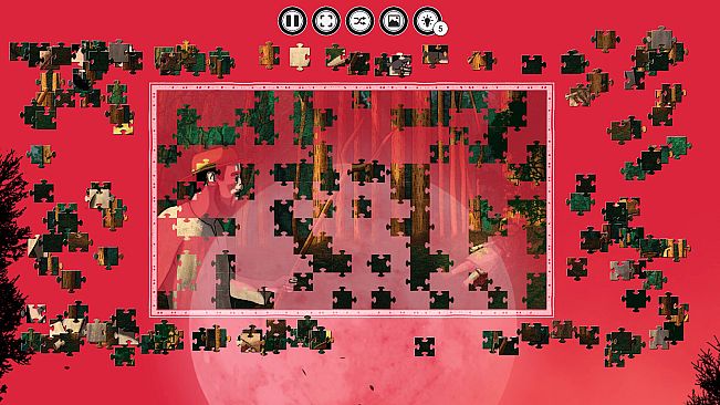 The Villager and the Werewolf - A jigsaw puzzle tale