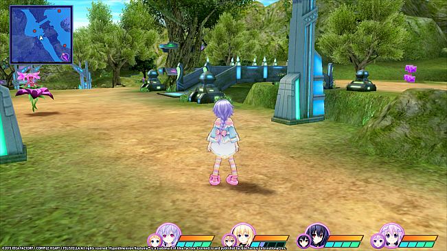 Hyperdimension Neptunia Re;Birth3 Lily-ad Dungeon