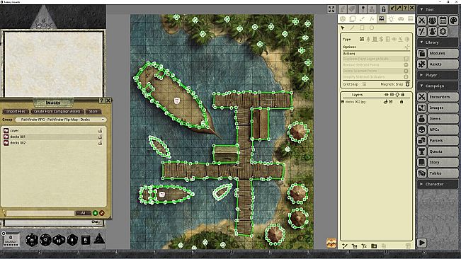 Fantasy Grounds - Pathfinder RPG - Pathfinder Flip-Mat: Docks