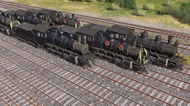 Trainz 2019 DLC - ZecRail V499 Blue & Gold and Christmas 2019