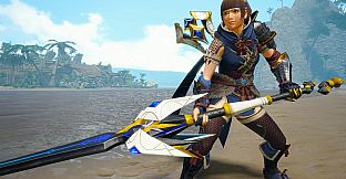 Monster Hunter Rise - "Lost Code: Kiri" Hunter layered weapon (Long Sword)