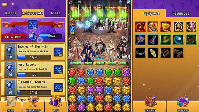 Raid of Lust: Match & Magic