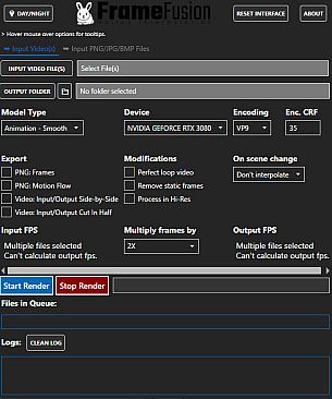 FrameFusion Motion Interpolation