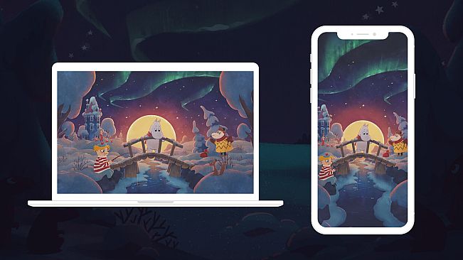 Moomintroll: Winter's Warmth - Wallpapers for PC & mobile