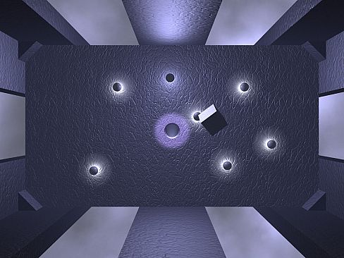 "Glow Ball" - The billiard puzzle game