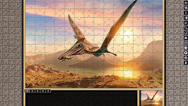 Pixel Puzzles Illustrations & Anime - Jigsaw Pack: Dinosaurs