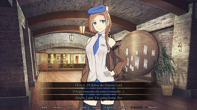 The Hero gives up! ... Wait, what!?