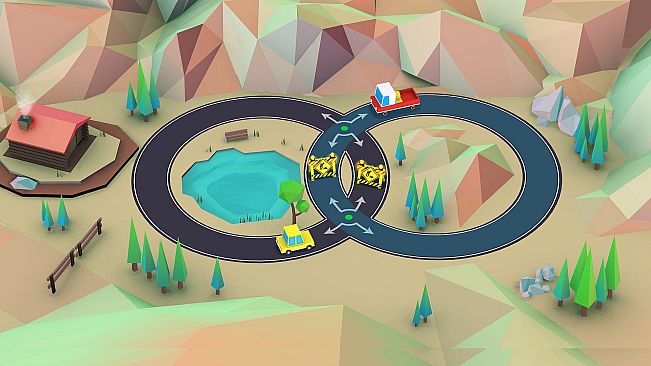 Car Puzzle: Round Ways