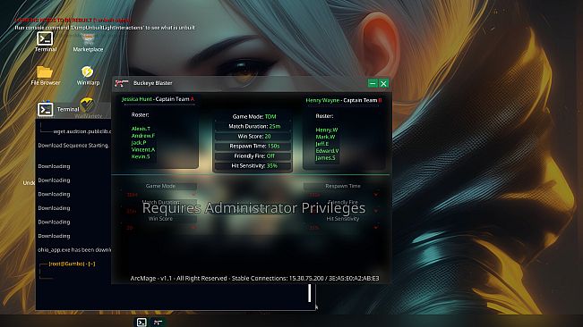 Anonymous Hacker Simulator - Temporal Reckoning