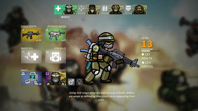 Strike Force Heroes Original Flash Outfits