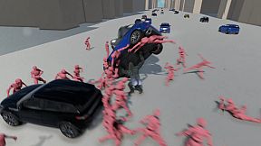 A Gorilla vs 100 Men Simulator