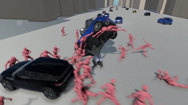 A Gorilla vs 100 Men Simulator