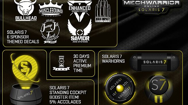 MechWarrior Online Solaris 7 Hero Pack