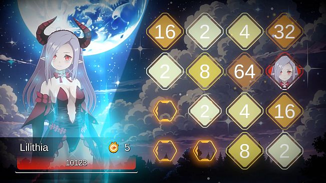 Battle Puzzle 2048 - Maidens of Steel