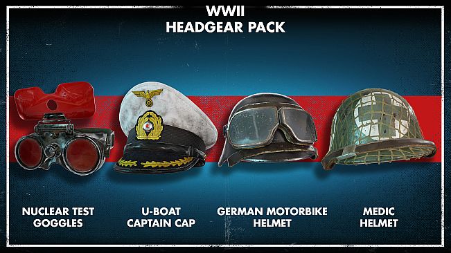 Zombie Army 4: WWII Headgear Pack