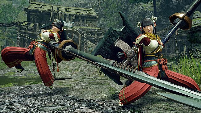 Monster Hunter Rise - "Minoto" Hunter layered armor set