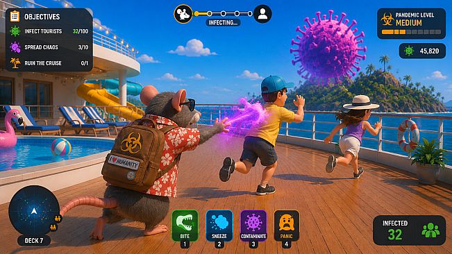 Cruise Hantavirus Simulator