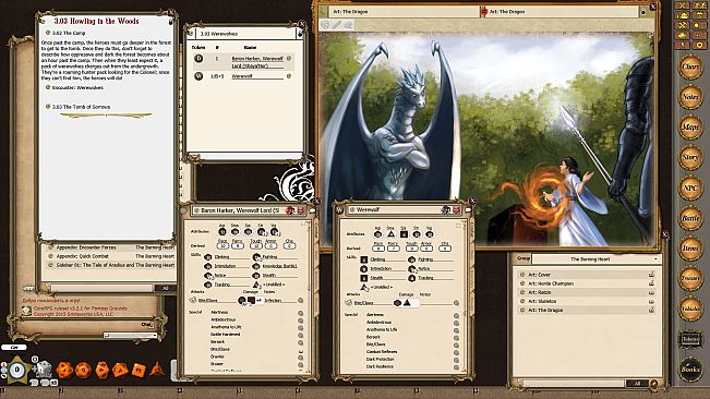 Fantasy Grounds - Shaintar: The Burning Heart (Savage Worlds)
