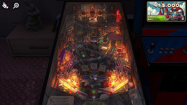 Zaccaria Pinball - House of Diamonds Deluxe Pinball Table