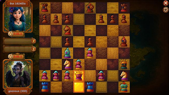 Choc Tactic 4 Chess Master - Voodoo Legends